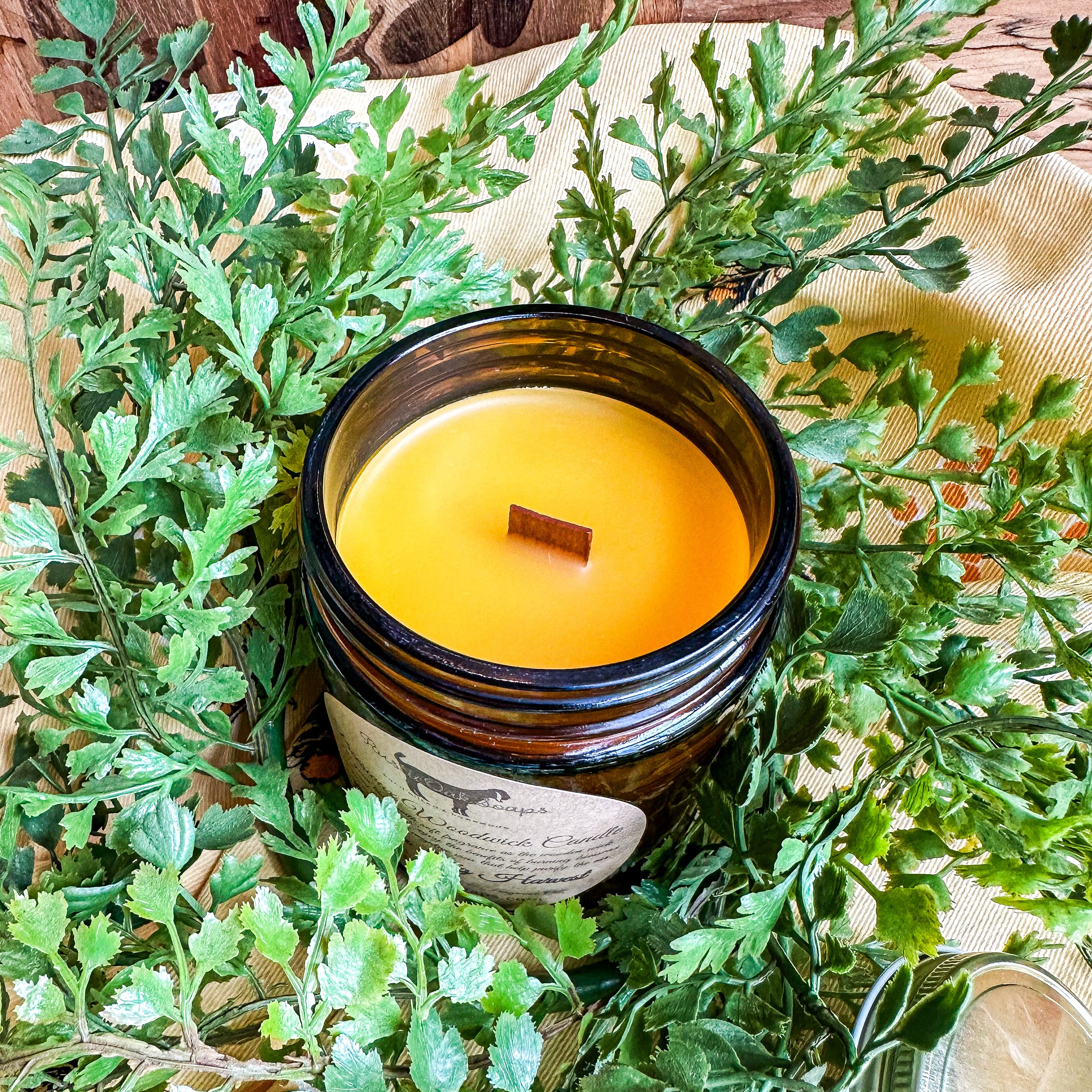 Beeswax Wood Wick 7oz Candle